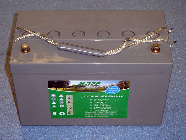 120 amp battery upgrade