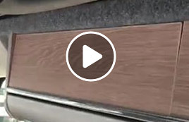 Auto open LED shelf lids