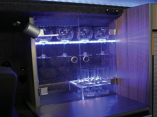 Lights and mirror for VW Camper