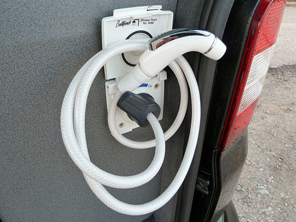 VW Shower and underfloor CAK Tanks