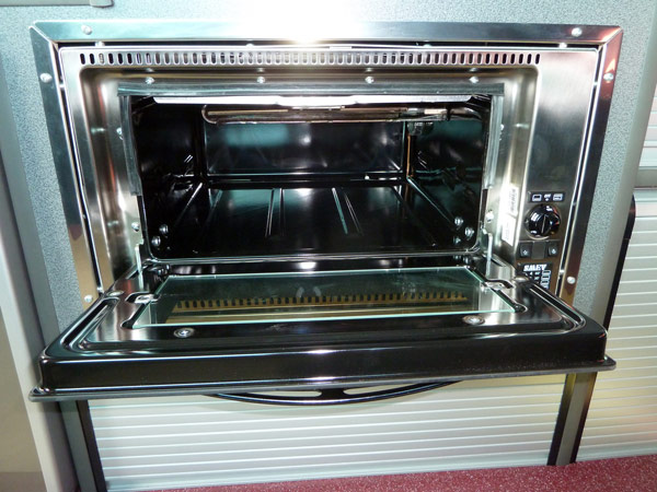 Microwave oven for VW Campervan